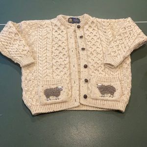 Kids Irish Wool Sweater 8/10 yrs